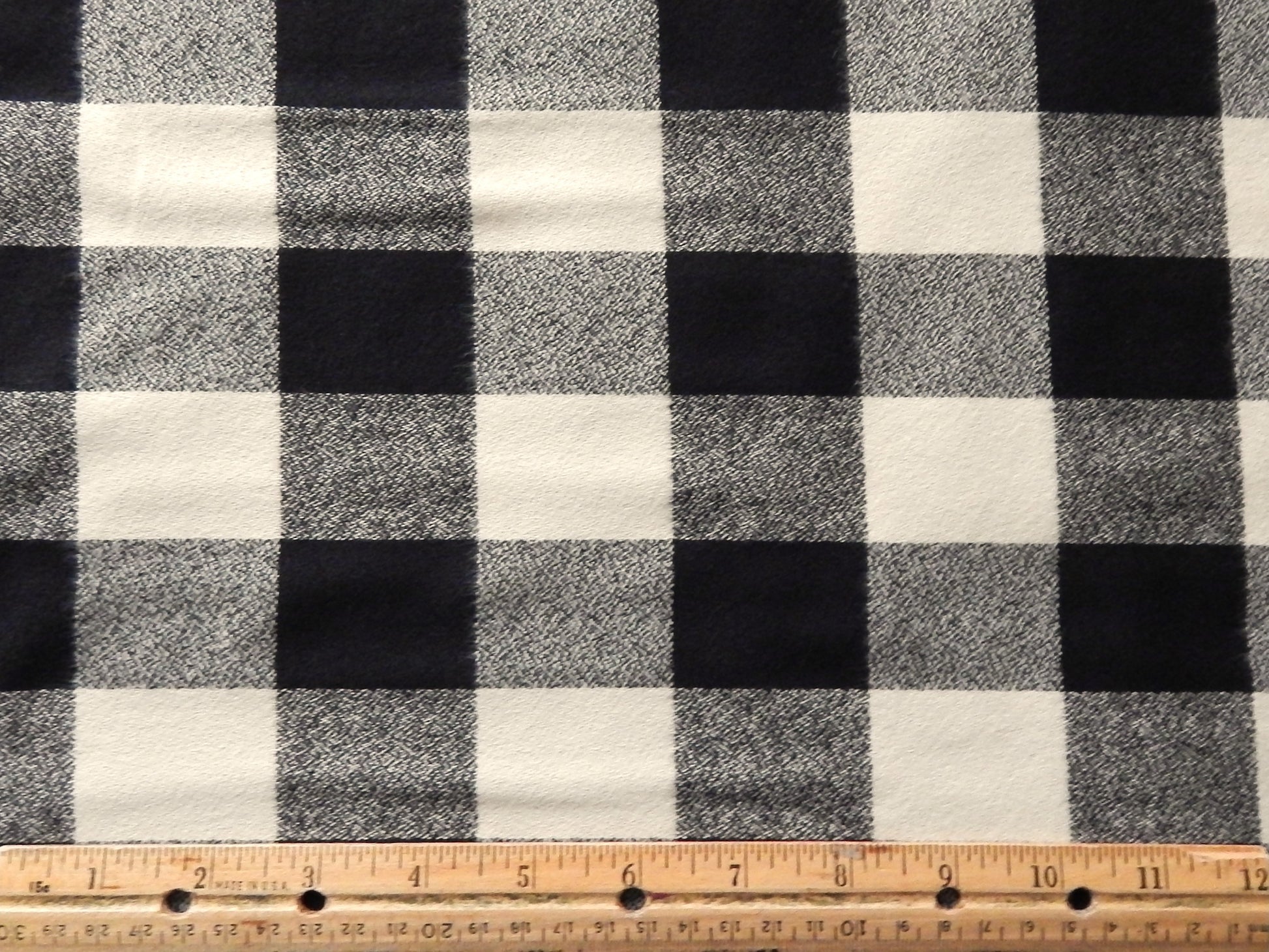 black and white checkered fabric
