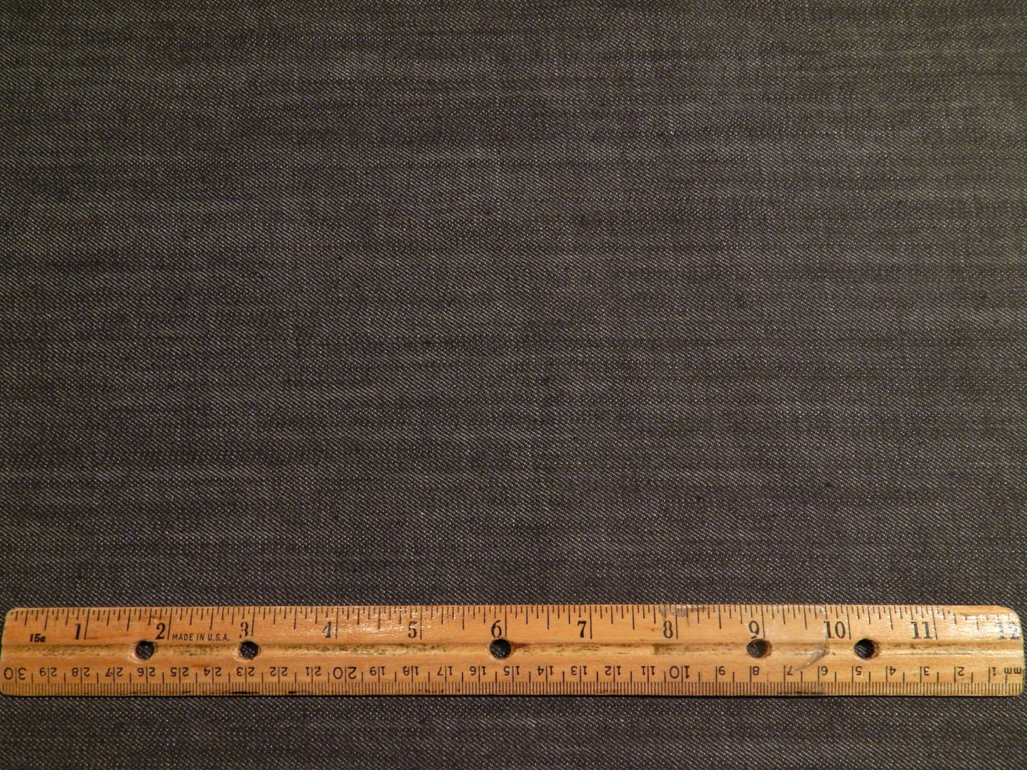 Heavy Weight Charcoal Stretch Denim