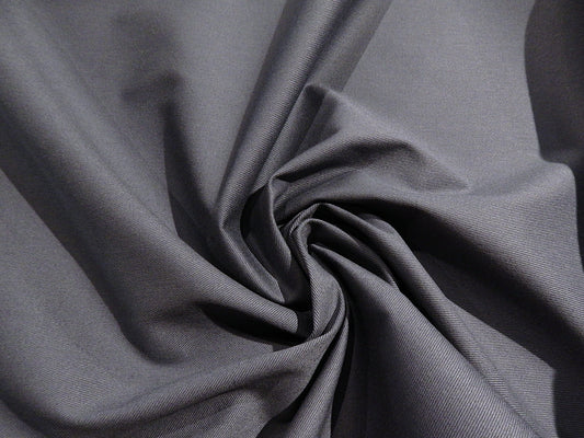 petrol blue grey 100% cotton twill deadstock fabric