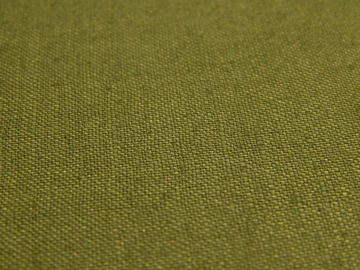 Olive Green Linen Shirting