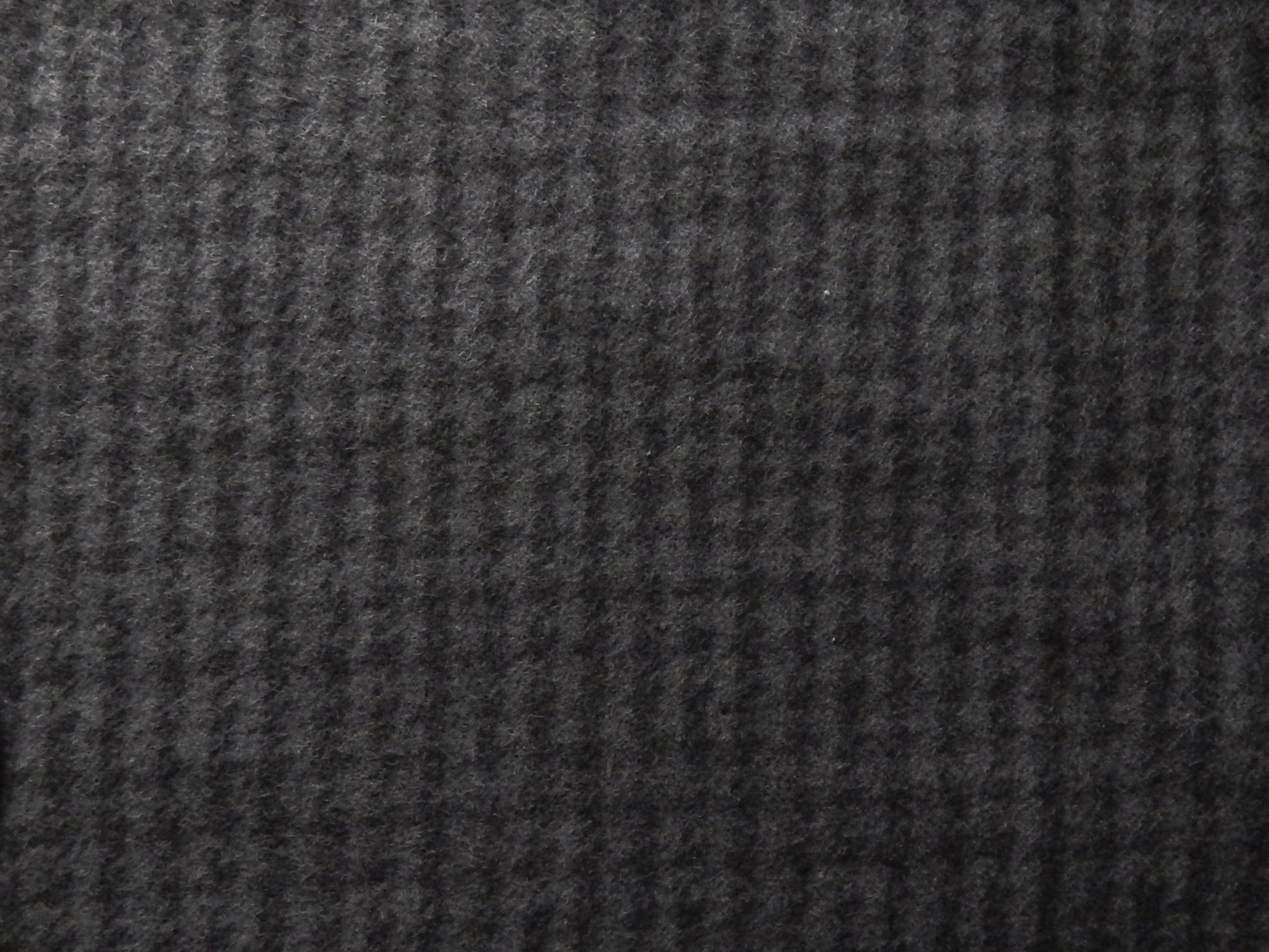 Charcoal Houndstooth Flannel