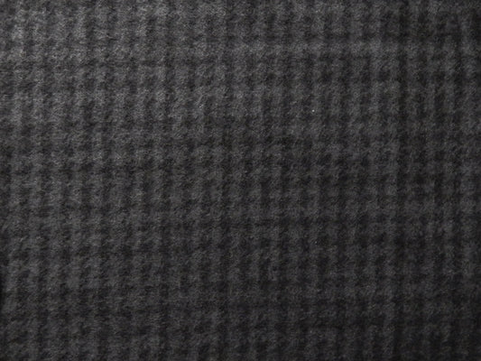 Charcoal Houndstooth Flannel