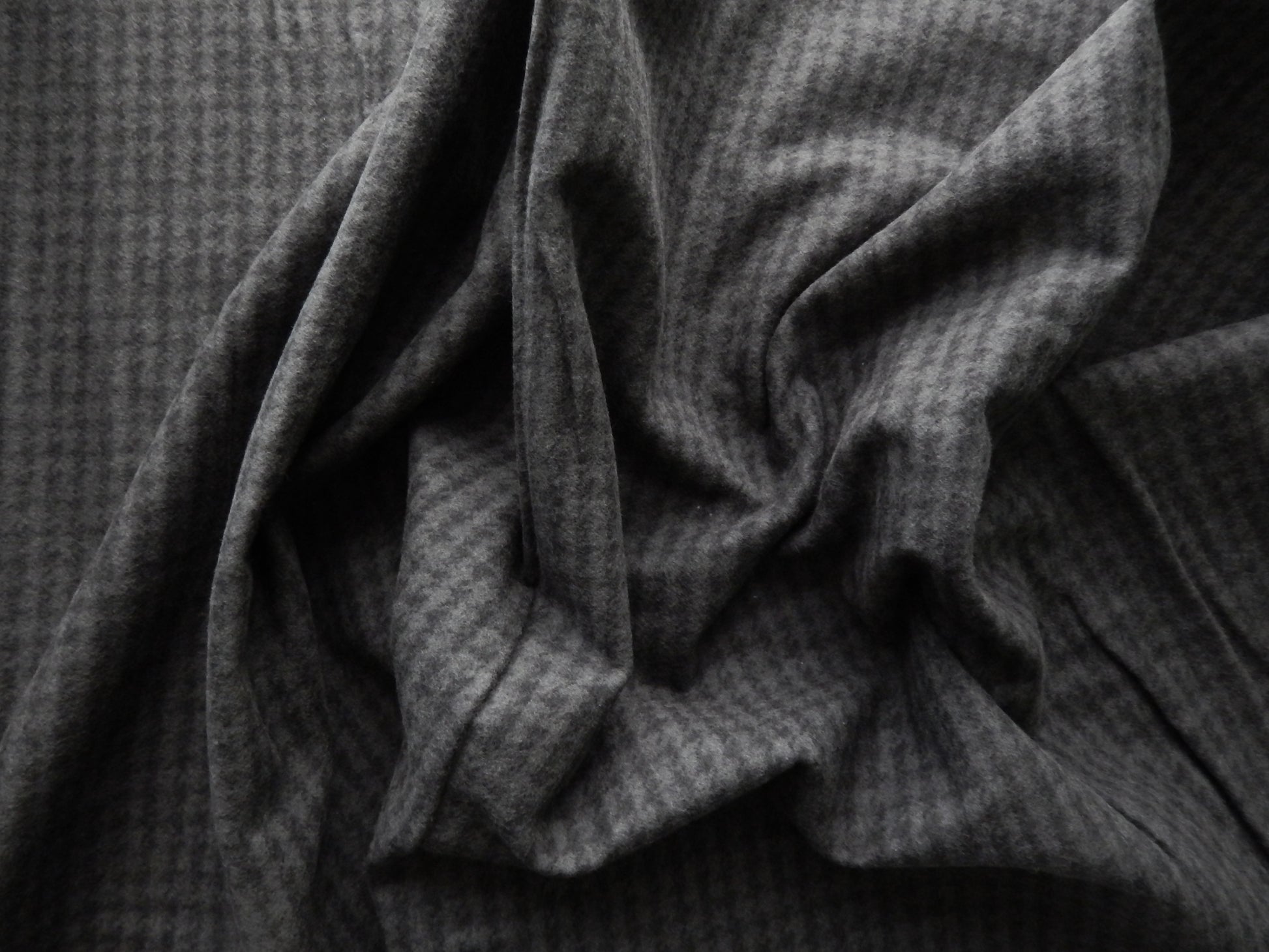Grey Houndstooth fabric