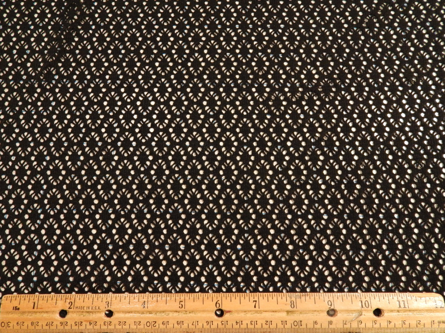 Black Sunkissed Crochet Mesh - Telio