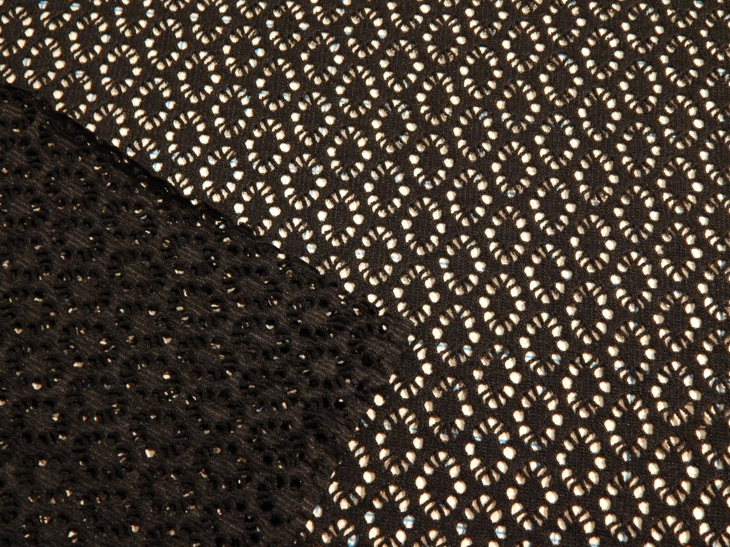 Black Sunkissed Crochet Mesh - Telio