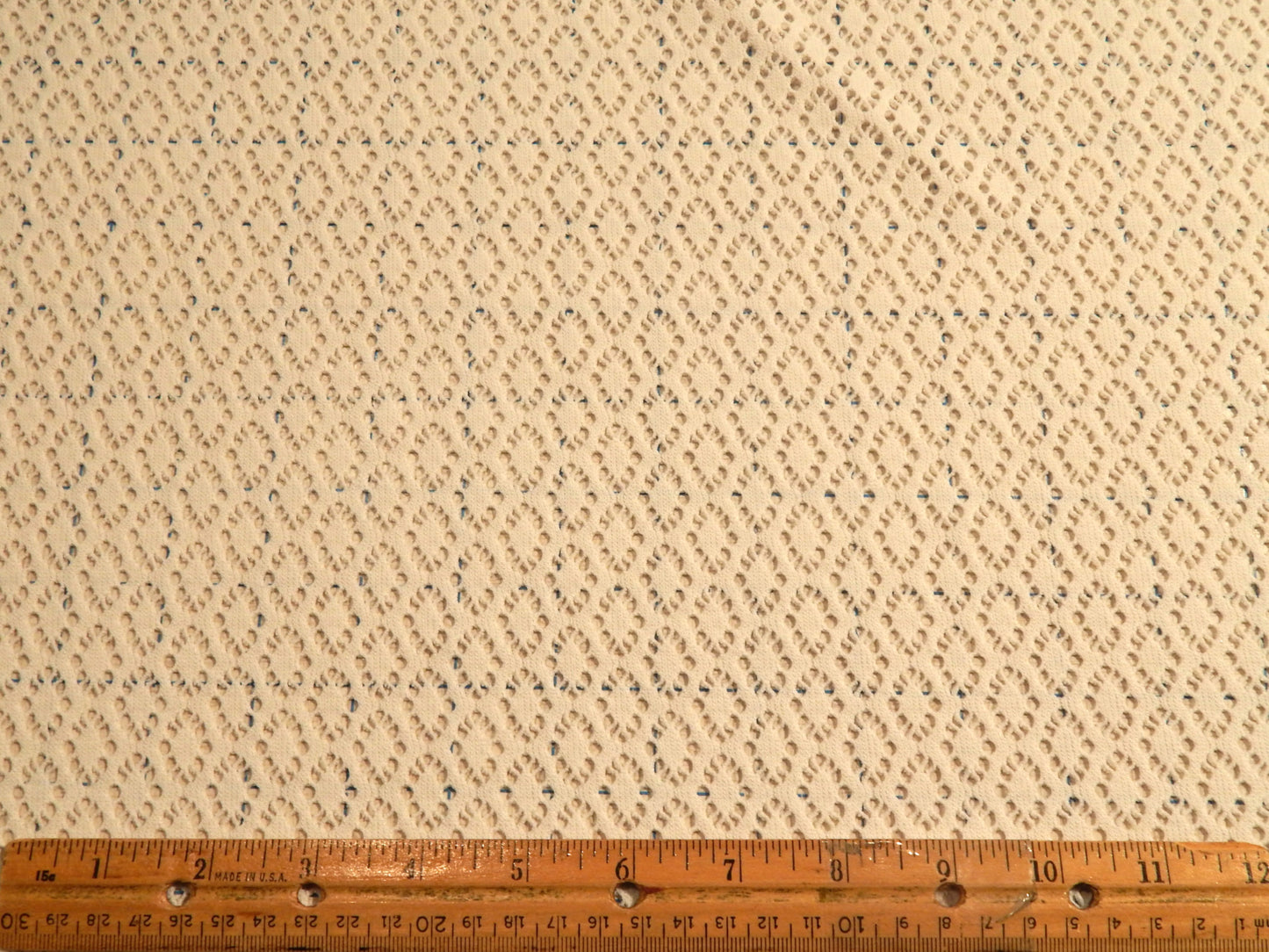 White Sunkissed Crochet Mesh - Telio