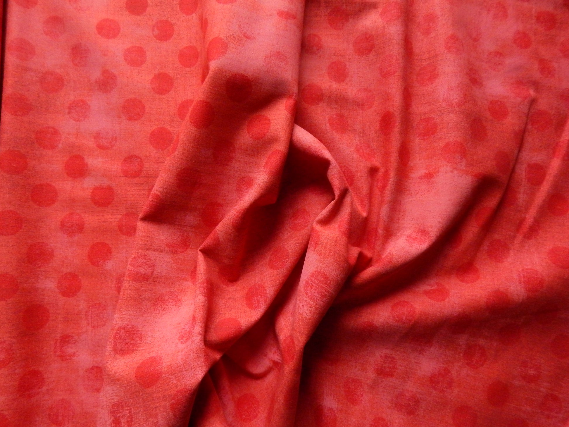 moda grunge red fabric