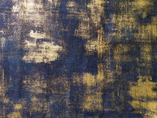 blue and gold fabric