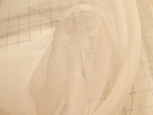 White Silk Organza - Telio