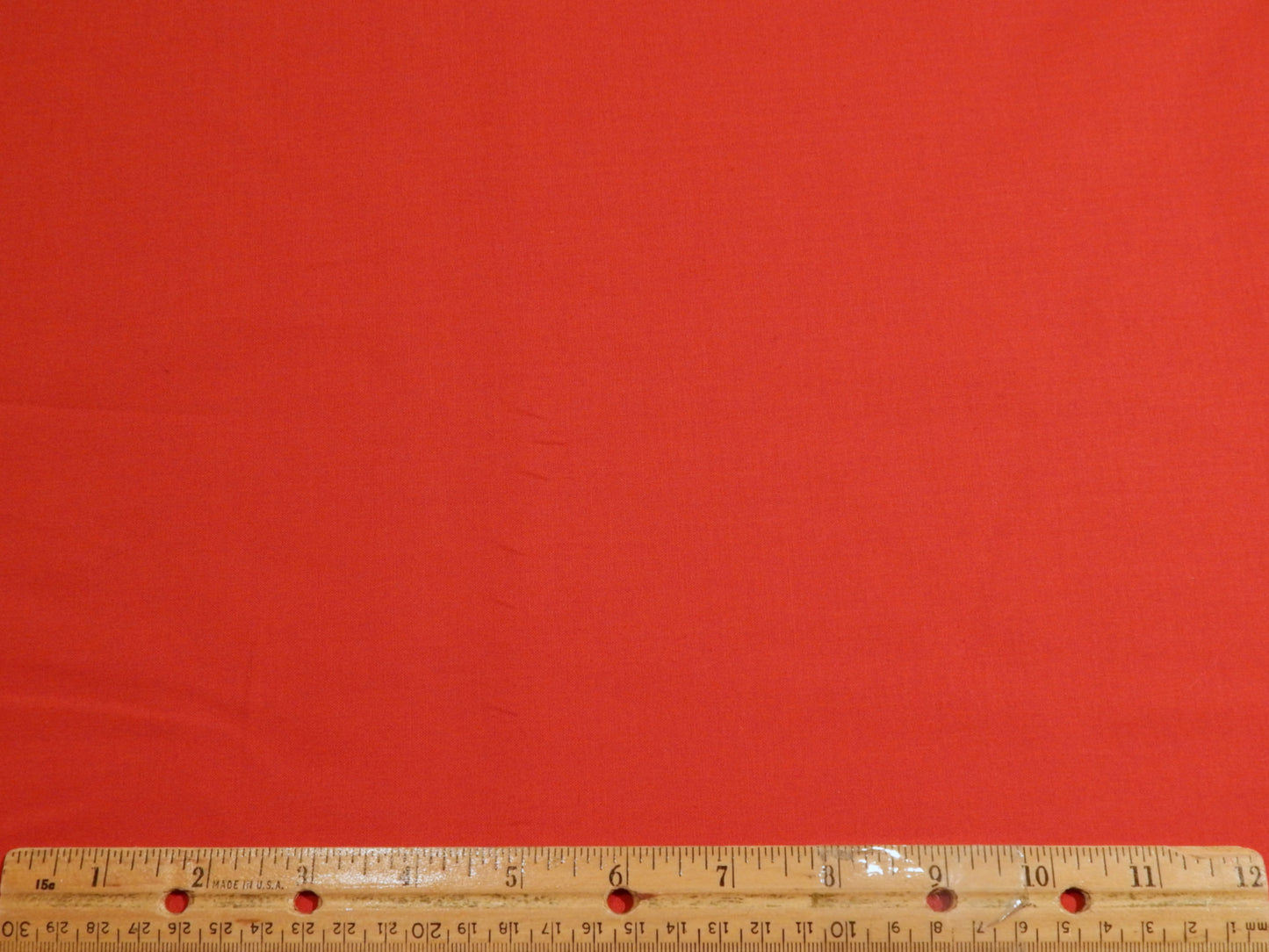 Painter's Palette Cotton Fabric - Real Red