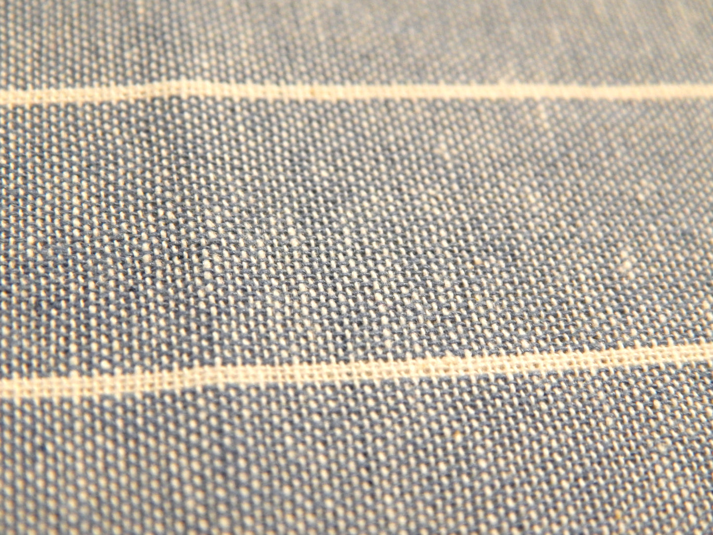 Light Blue Striped Linen