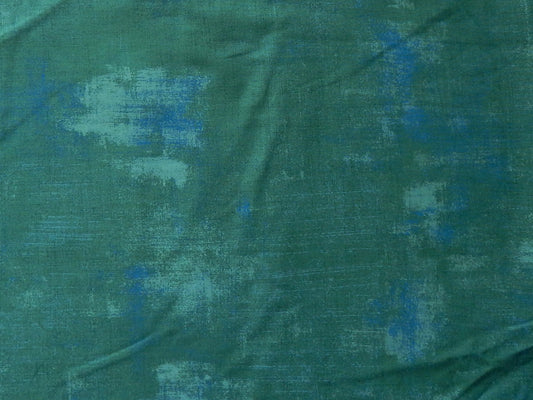 jade green and blue fabric