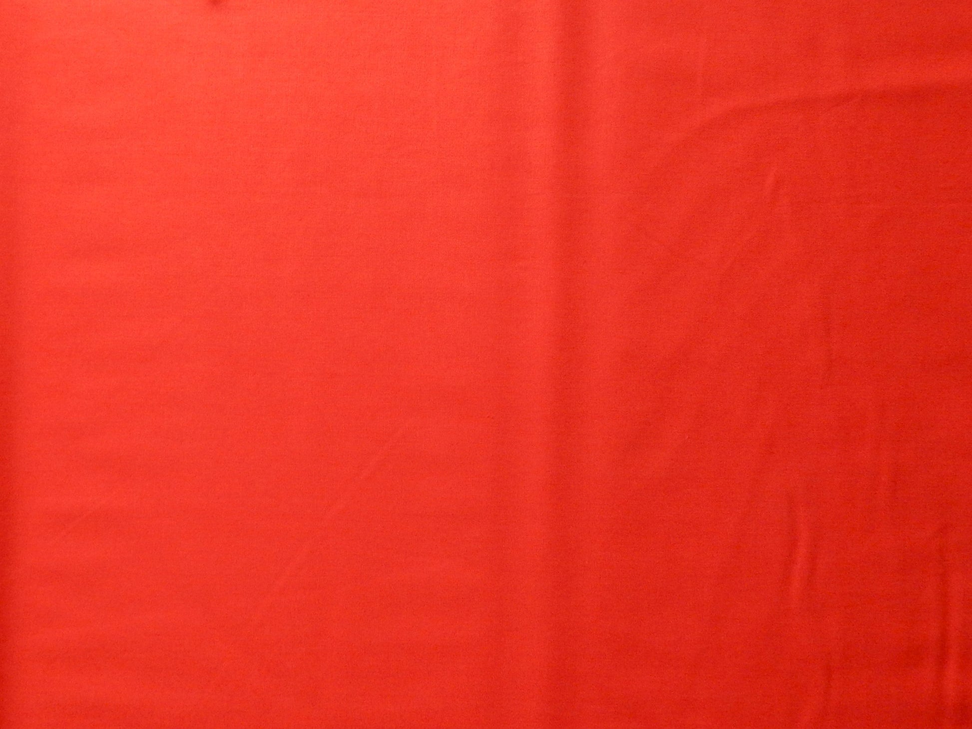 Bright red quilting fabric