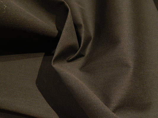 black heavy weight fire retardant thick denim canvas deadstock fabric