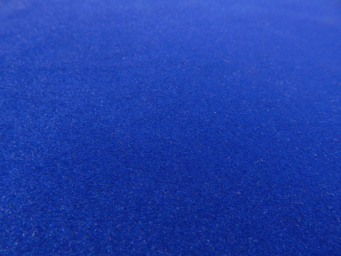 Bright Blue Cotton Velveteen