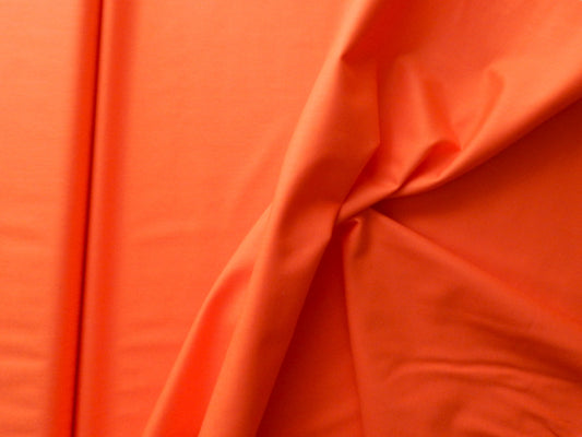 Paintbrush studio carrot orange cotton quilting fabric