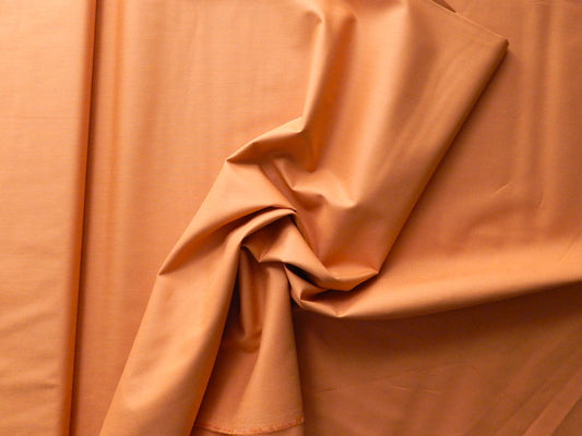 Paintbrush studio bronze orange cotton quilting fabric