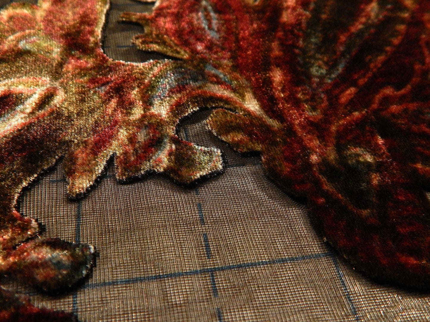 Paisley Rayon Velvet Burnout