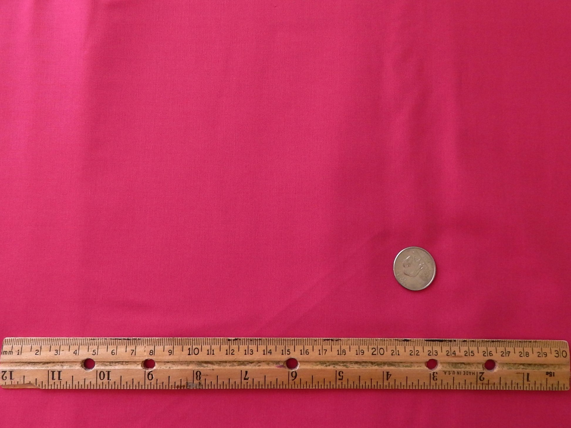 deep pink cotton fabric
