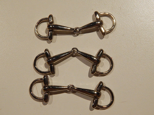 silver metal cloak coating buckles