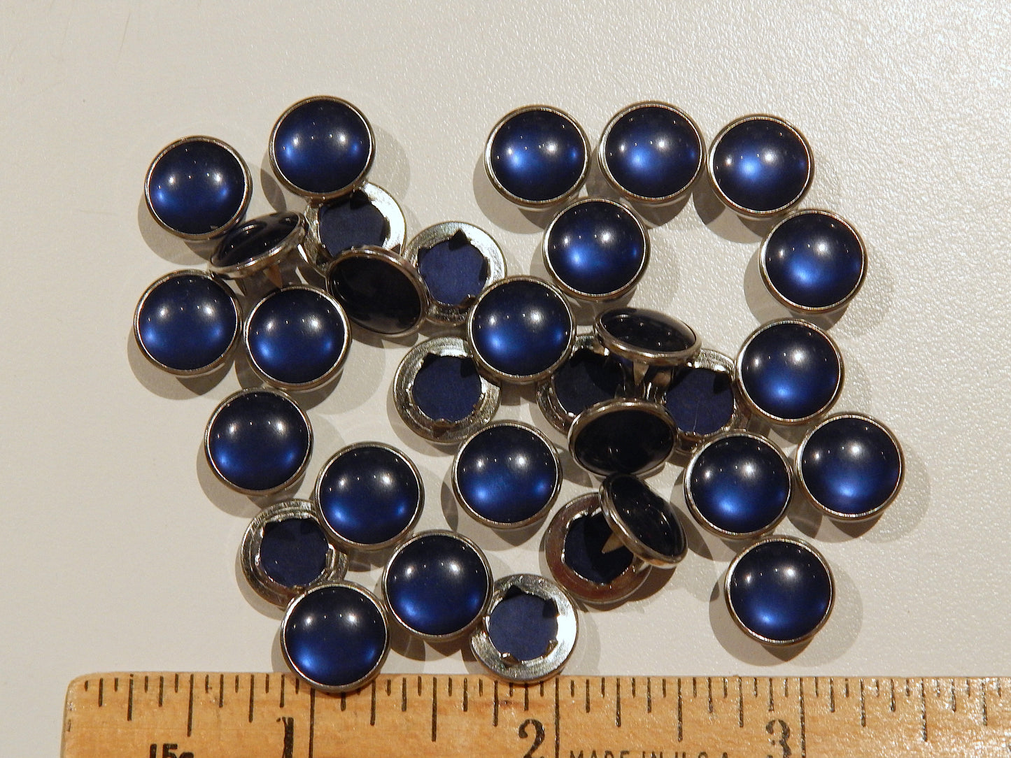 Western Navy Pearl Snaps