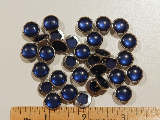Western Navy Pearl Snaps