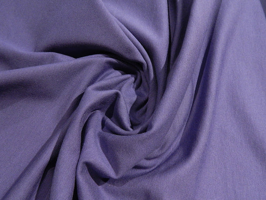 blue dusk violet purple blue cotton spandex jersey knit perla knit telio fabric