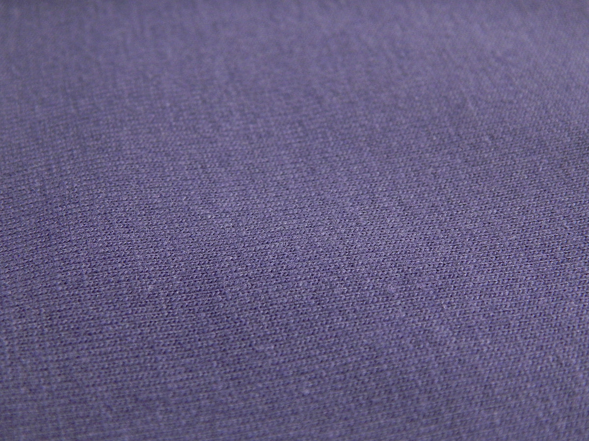 Blue Dusk Cotton Spandex Jersey - Telio - REMNANT