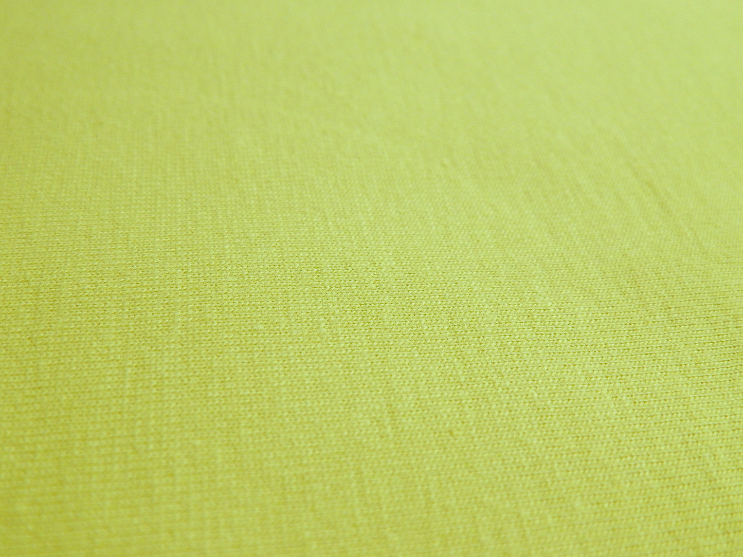 Chartreuse Cotton Spandex Jersey - Telio