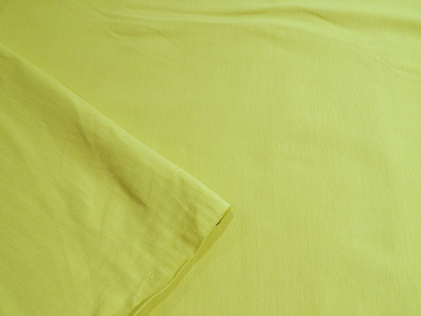 Chartreuse Cotton Spandex Jersey - Telio