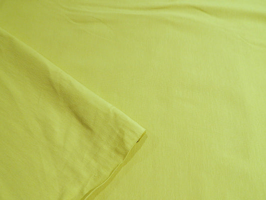 Chartreuse Cotton Spandex Jersey - Telio