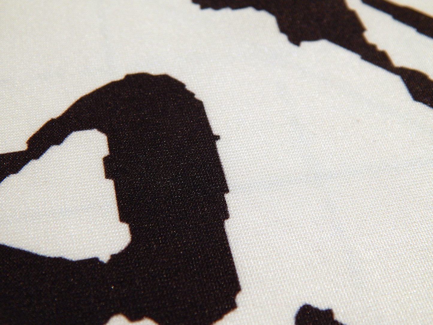 Black and White Graffiti Jersey Knit - Telio