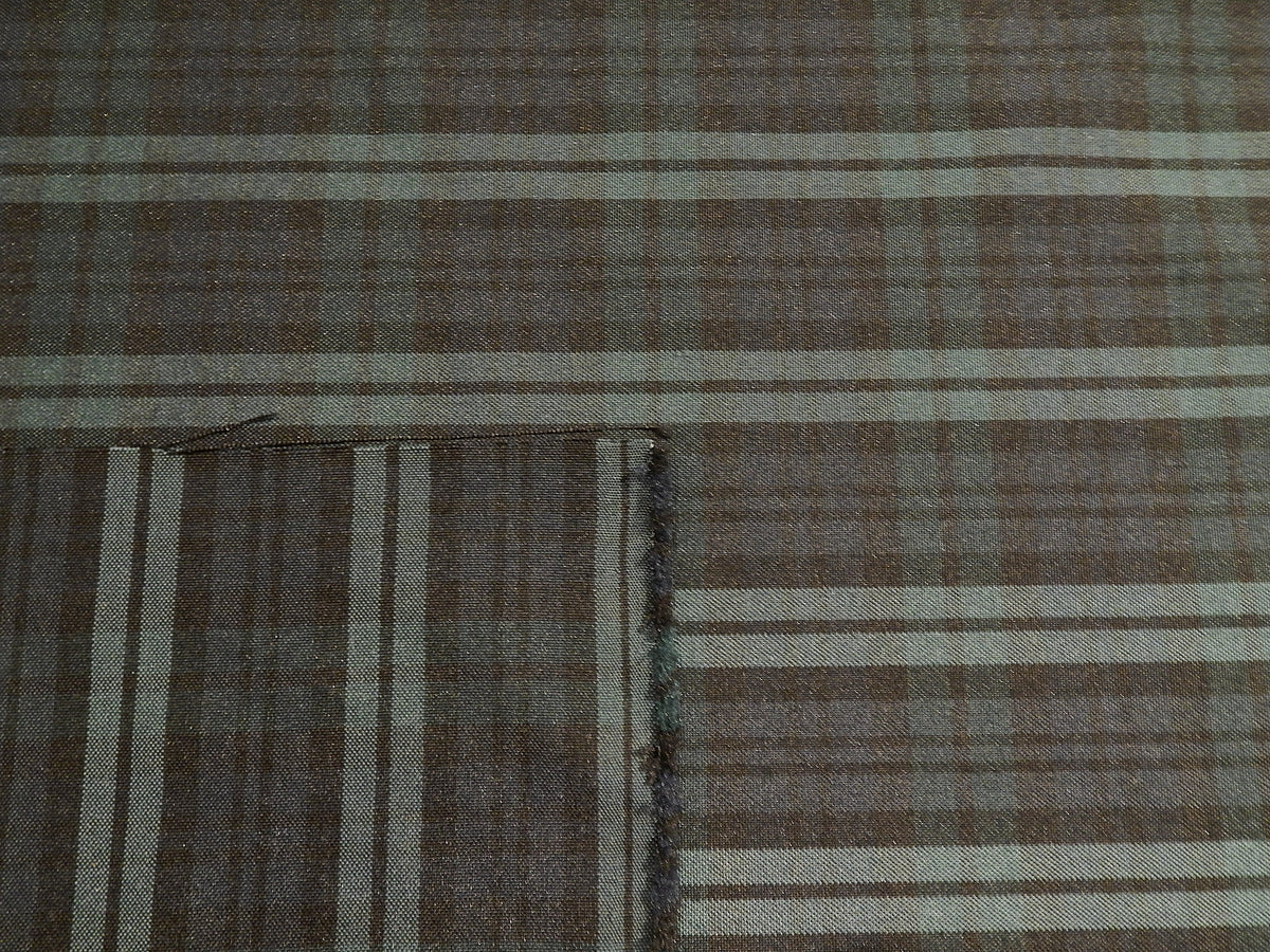 Black and Blue Tartan Plaid