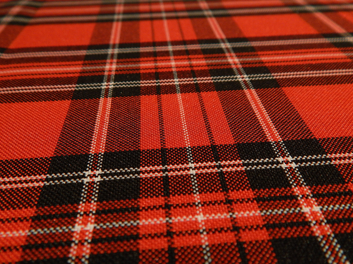 Red & Black Holiday Tartan Plaid