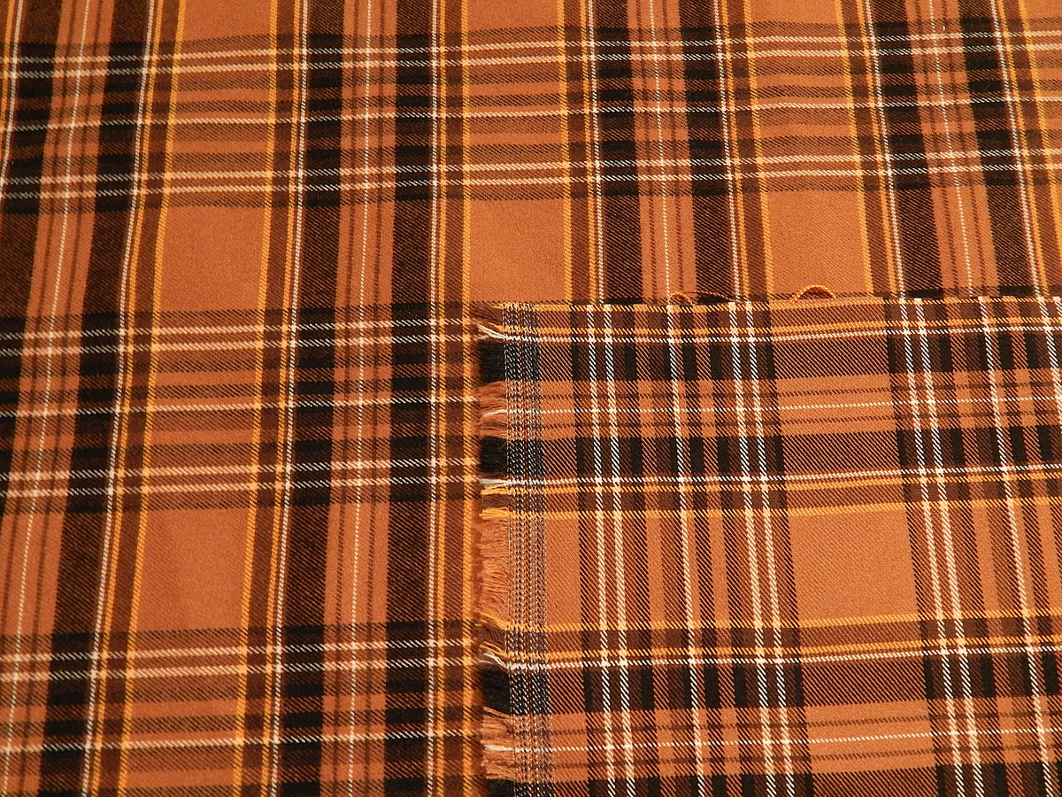 Copper Brushed Plaid