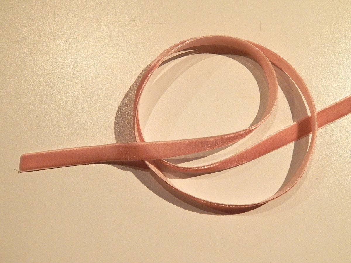 3/8" Velvet Ribbon - Multiple Colors - BTY