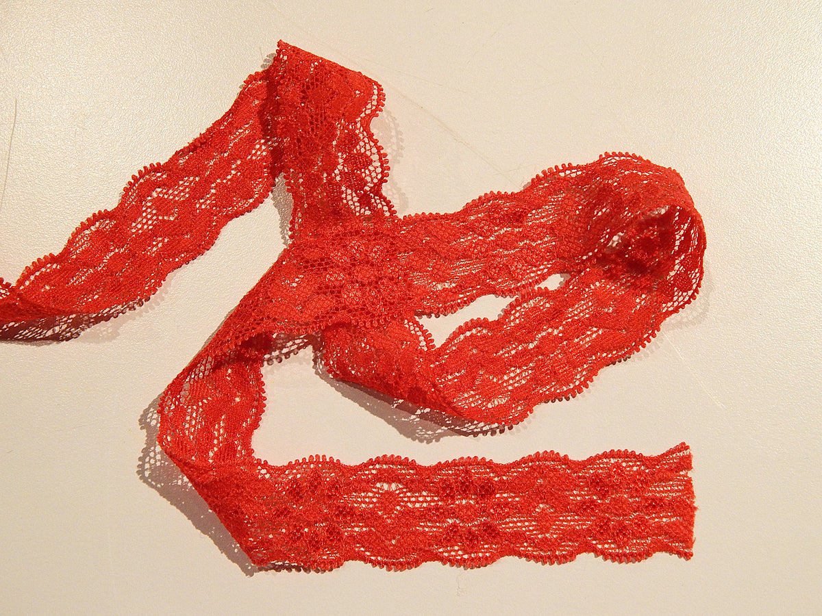 Lingerie Stretch Lace Elastic - 5yd Rolls - Multiple Colors