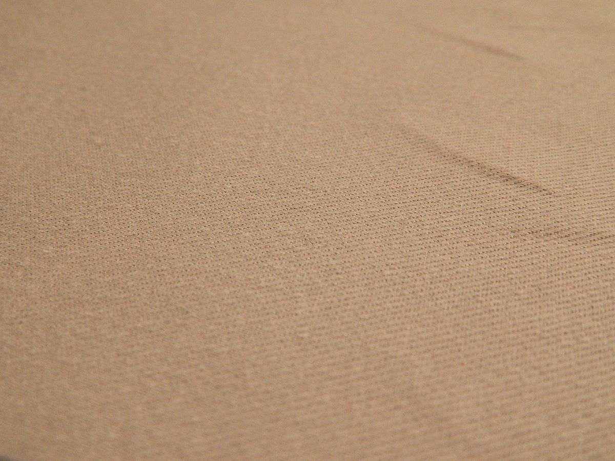 Cloud Blue Grey Sanded Cotton Twill
