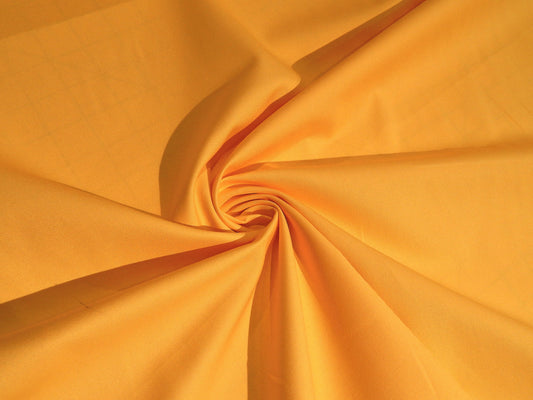 lemon drop yellow cotton chino twill fabric