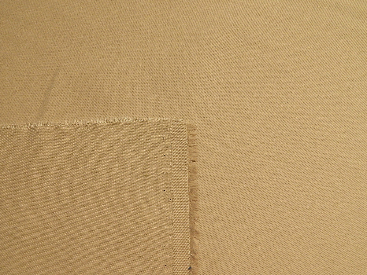 Gravel Grey Sanded Cotton Twill