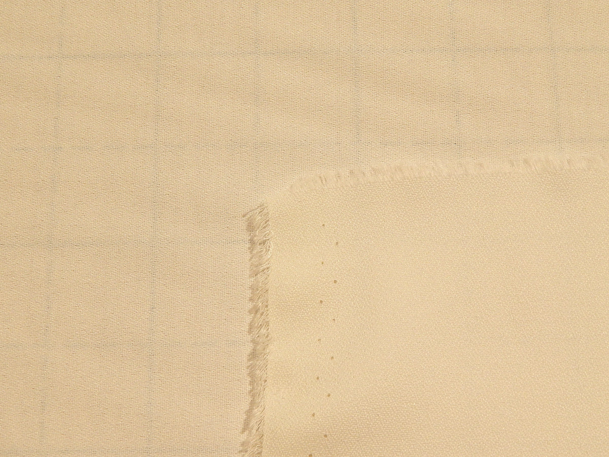 Off White Rayon Crepe