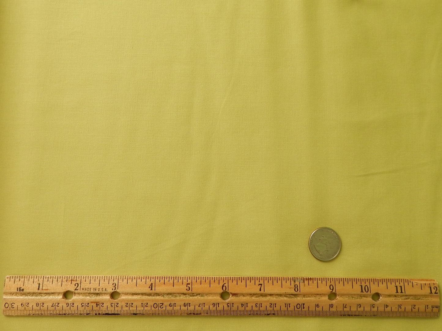 kiwi yellow green cotton fabric