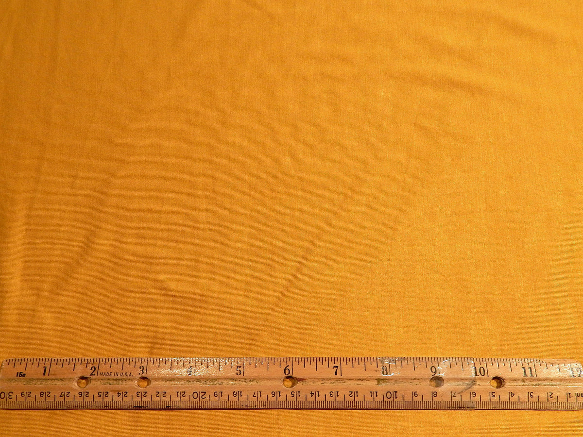 Goldenrod Rayon Jersey