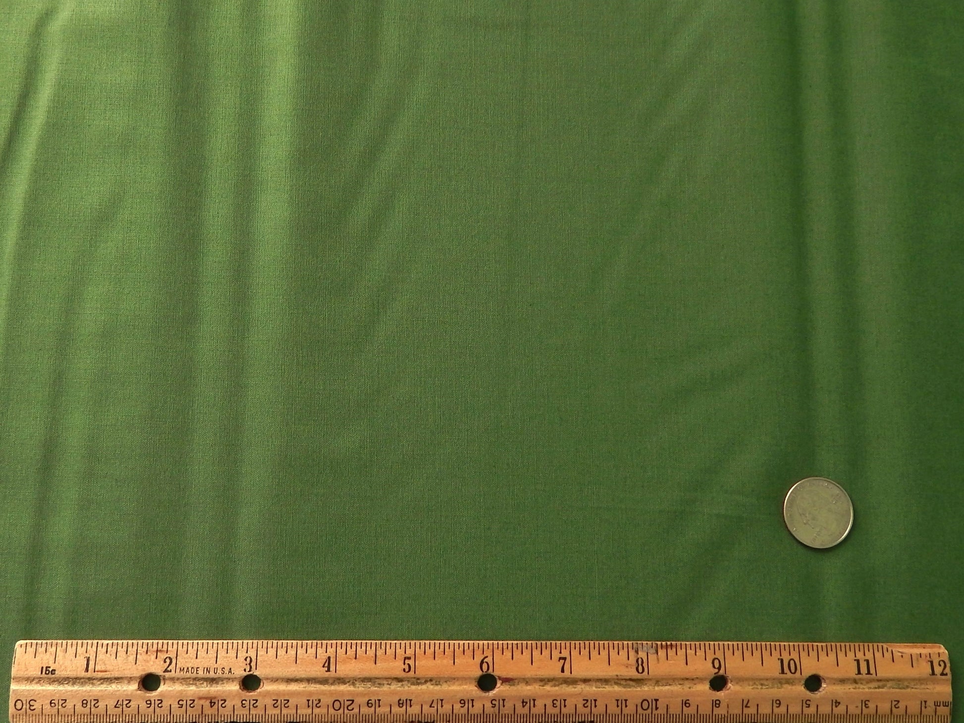 pickle green solid cotton fabric