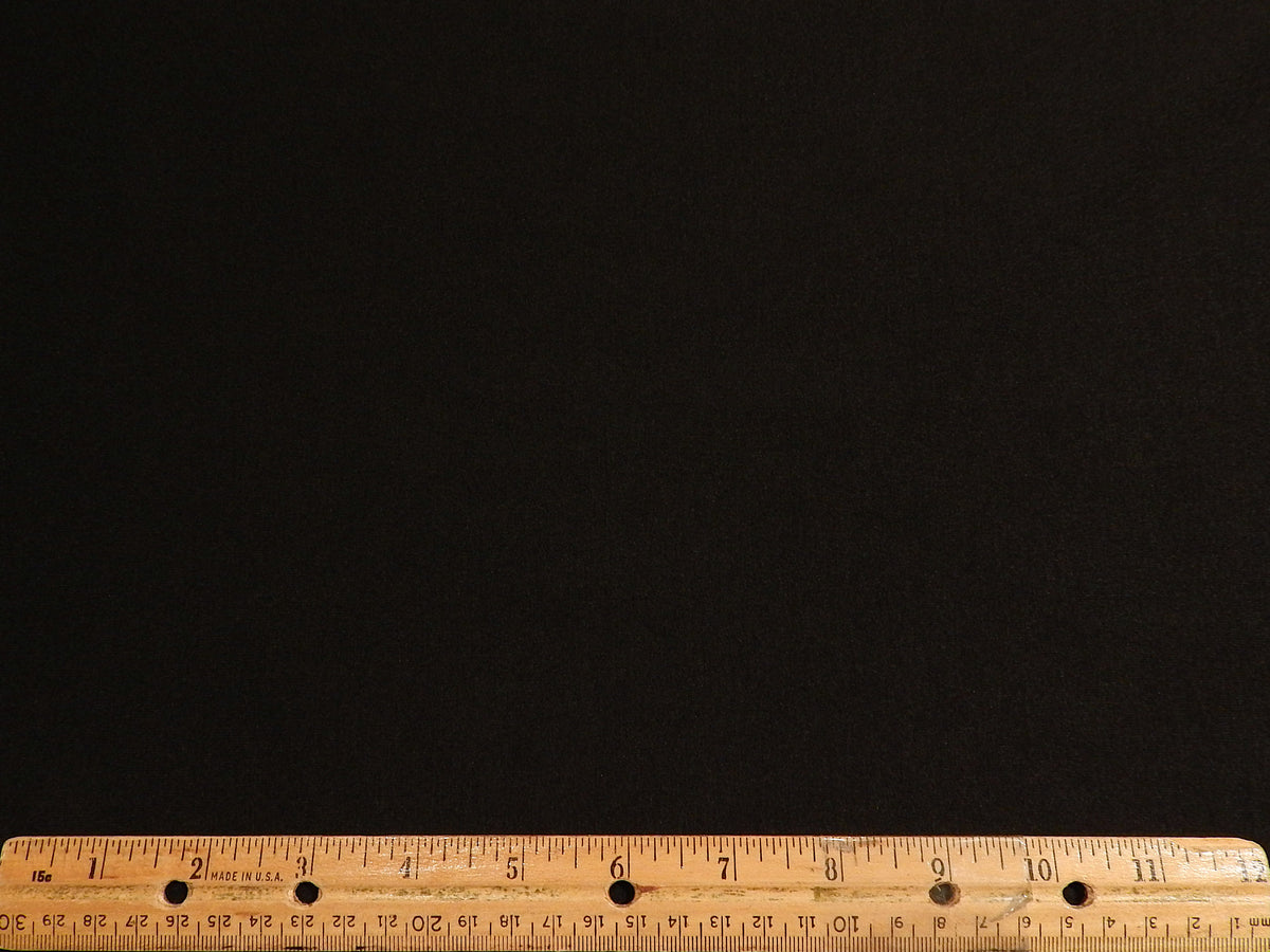 Lightweight Black French Terry
