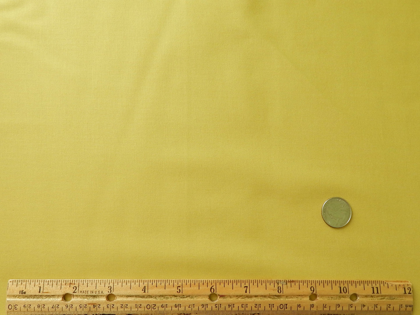 sulfur yellow green cotton fabric