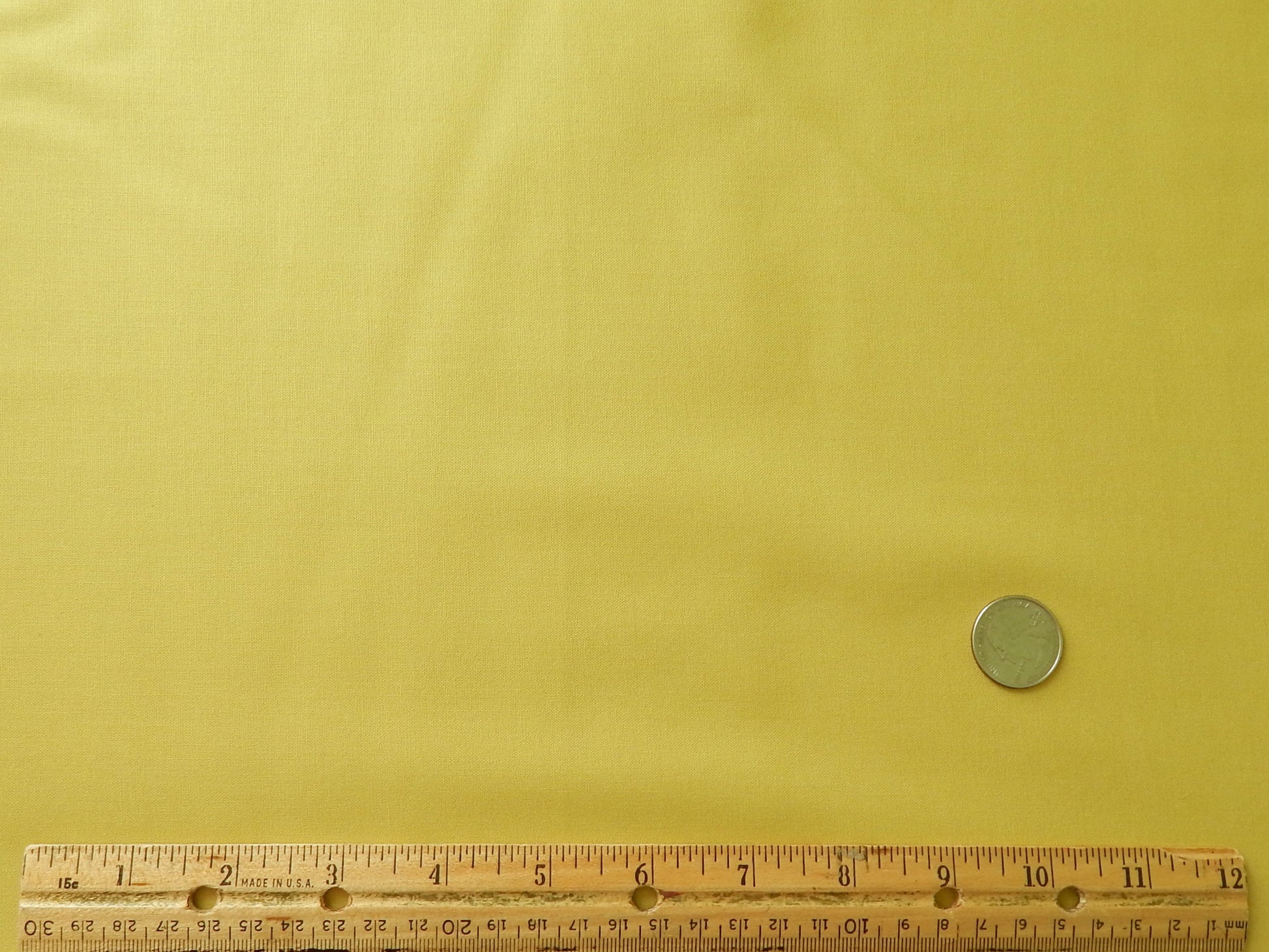 sulfur yellow green cotton fabric