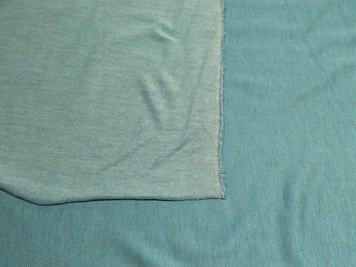 Sky Blue Rayon French Terry
