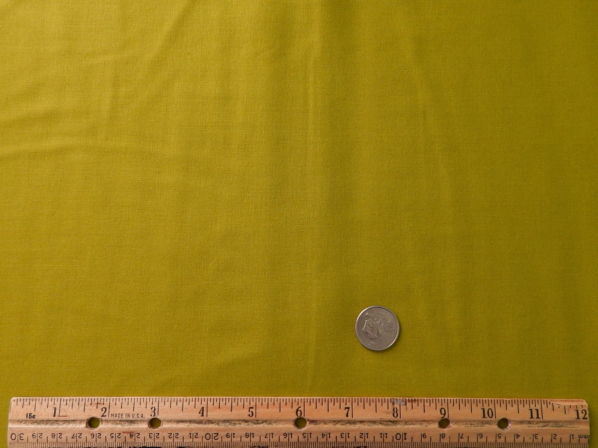 wasabi olive green cotton fabric
