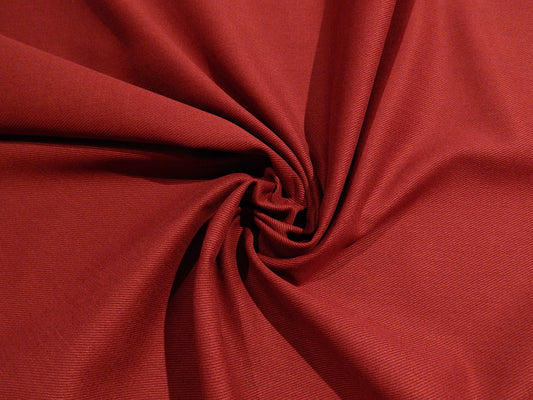 burgundy dark red brushed bull denim cotton fabric